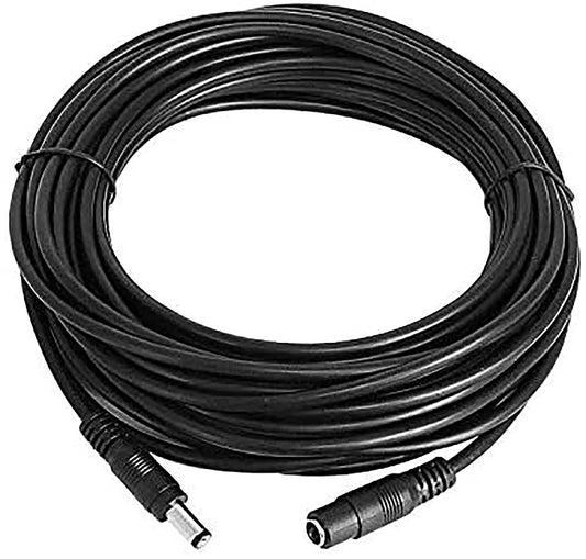 30Ft 12V DC Extension Cable 2Pack,Power Supply Extension Cord 2.1Mm X 5.5Mm 5521 12V DC Adapter Flat Female to Male Extender Wire for IP Network,Cctv Security Camera,Dvrs,5V,9V,24V,Volt,25